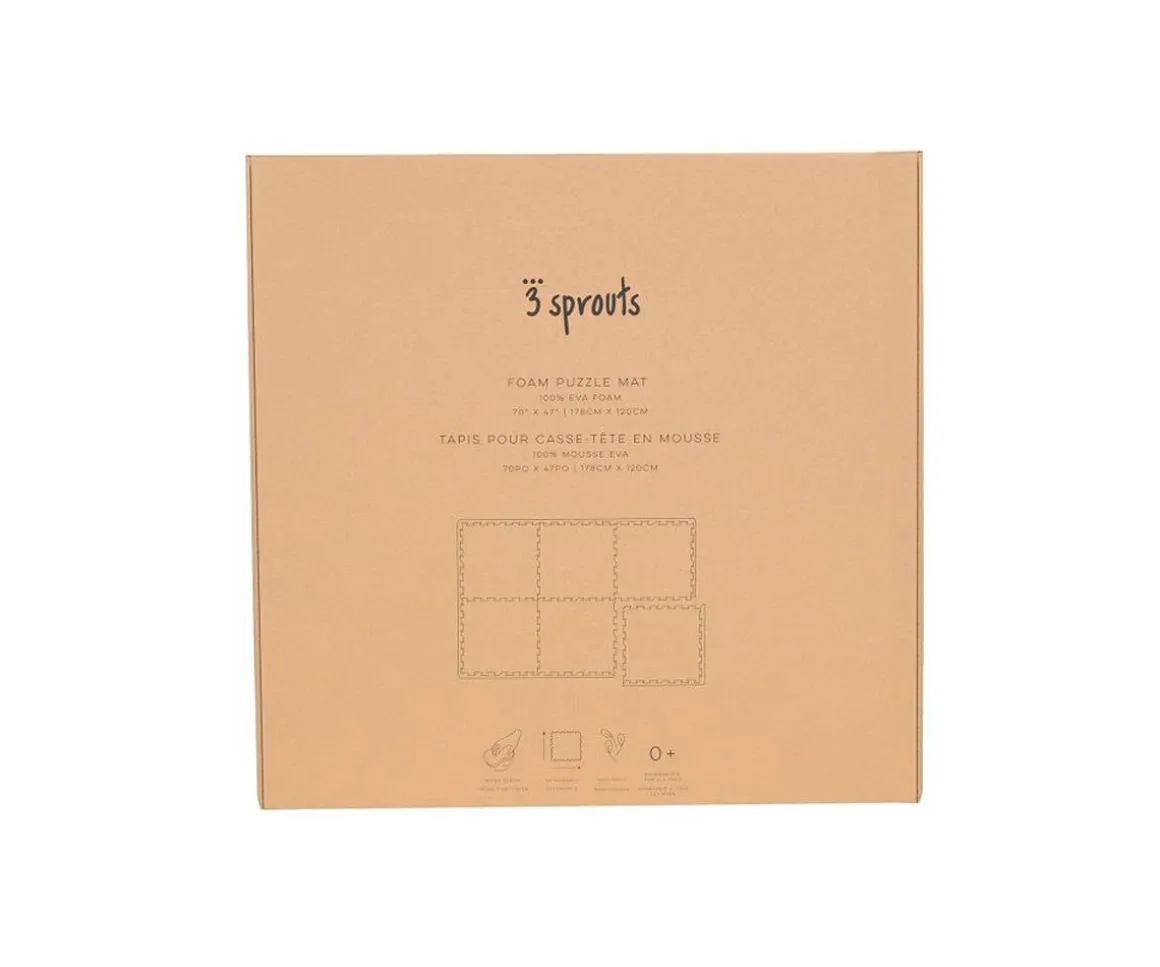 Alfombra de Juegos Puzzle Gris