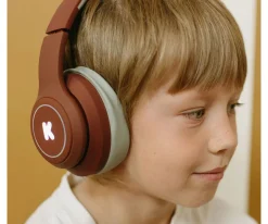 Auriculares K-EARS Bluetooth con Limitador de Volumen Rojo