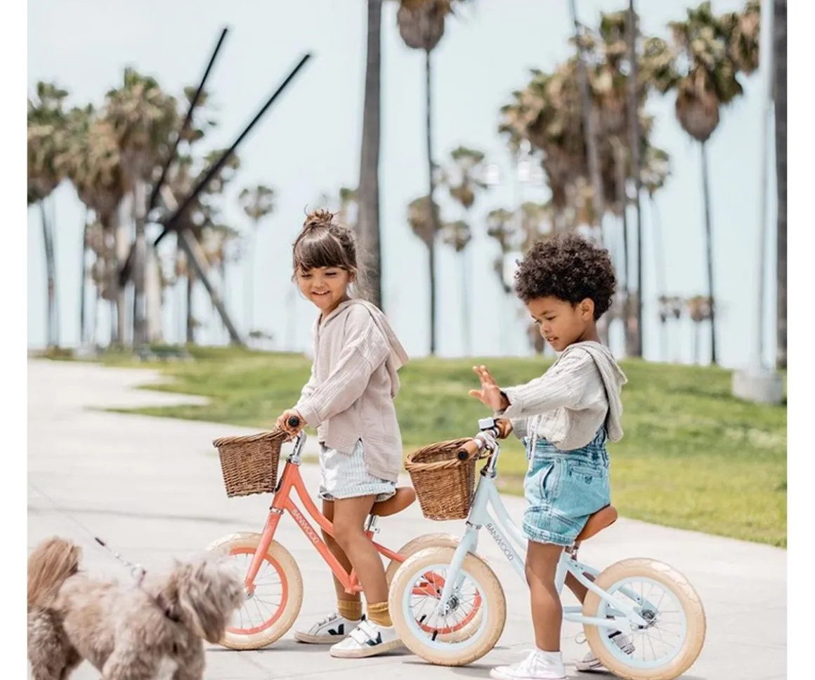 Bicicleta Banwood sin Pedales First Go! Coral