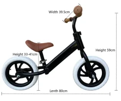 Bicicleta Equilibrio Premium White