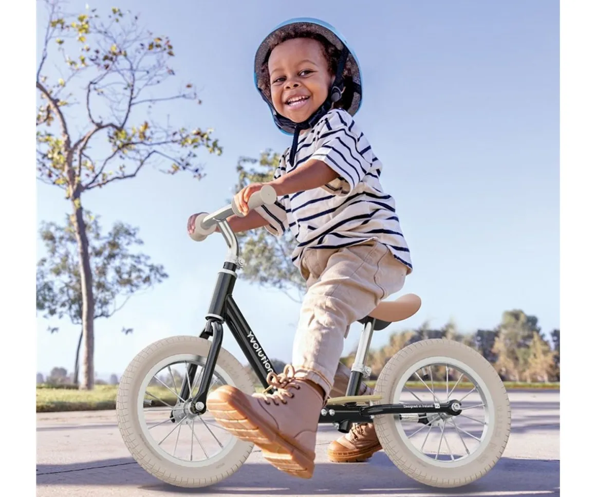 Bicicleta sin Pedales Yvelo Classic Negra Yvolution