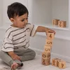 12 Bloque de Números Wooden