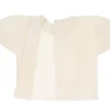 Blusa Popelín Crudo para Muñeco Soft