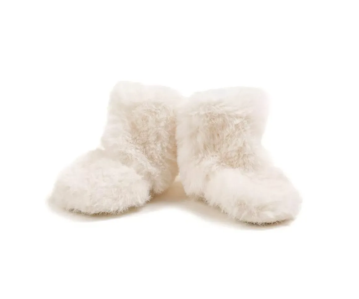 Botas de Nieve Piel Sintética Crudo