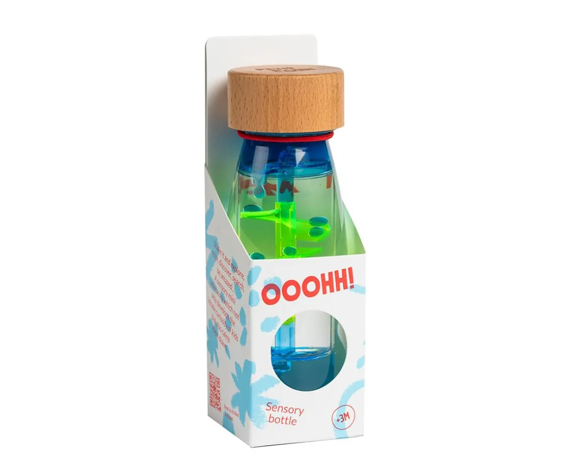 Botella Sensorial Move Spiral Blue
