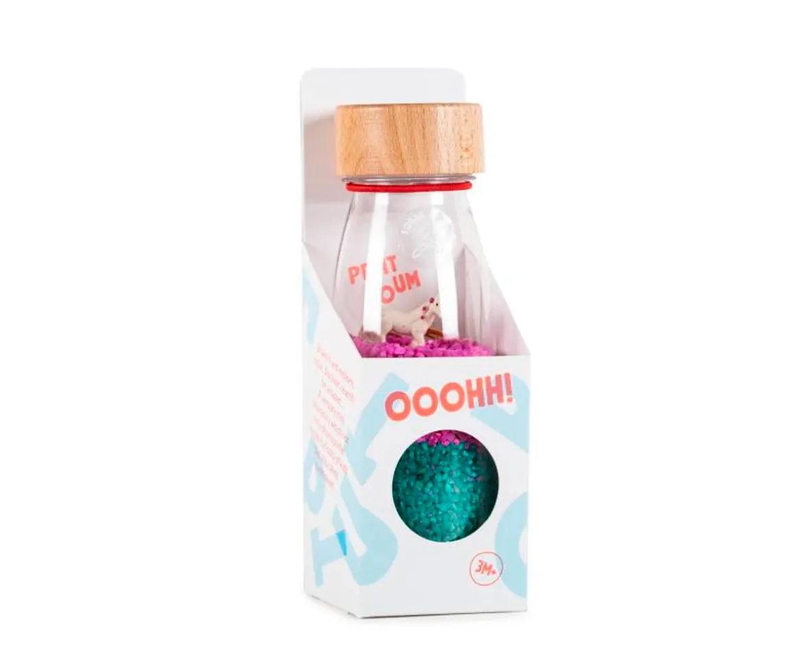 Botella Sensorial Sonidos Unicornio