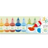8 Botes de Témperas de Colores