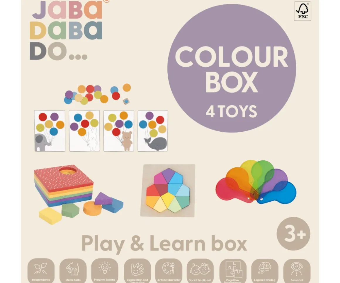 Caja Juega y Aprende Los Colores