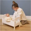 Cama Arlequín para Muñecas Blanca