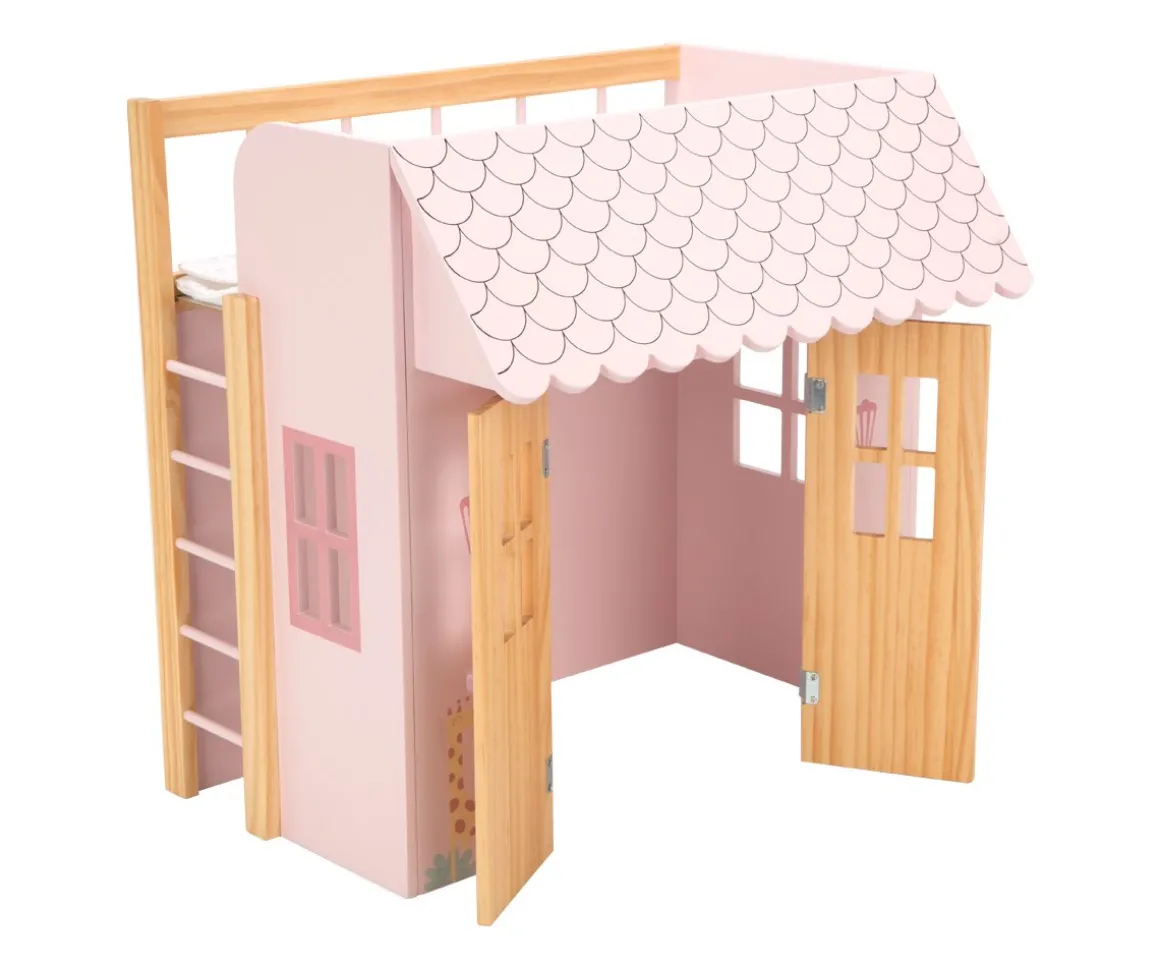 Cama Casita de Muñecas Nature
