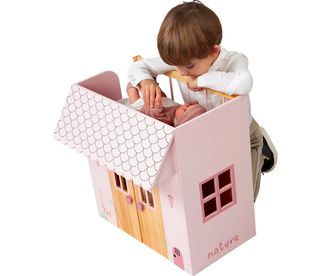 Cama Casita de Muñecas Nature