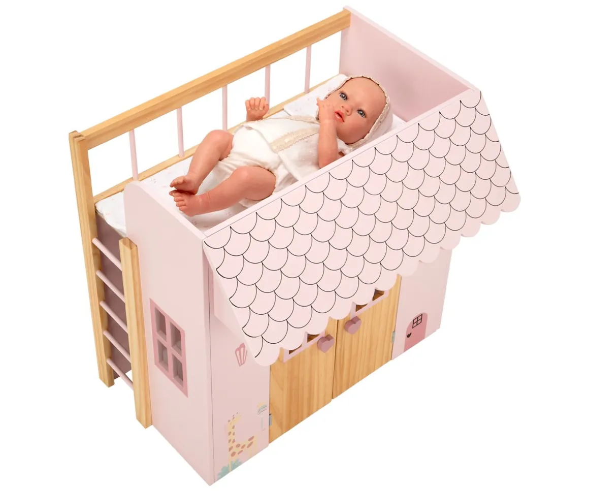 Cama Casita de Muñecas Nature
