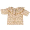 Camisa Cutie con Volante Floral Hiladi para Muñeco