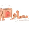 Casita de Madera con Piezas Encajables