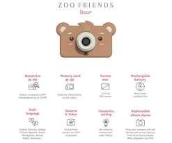 Cámara Digital Zoo Friends Bear