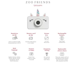 Cámara Digital Zoo Friends Unicornio