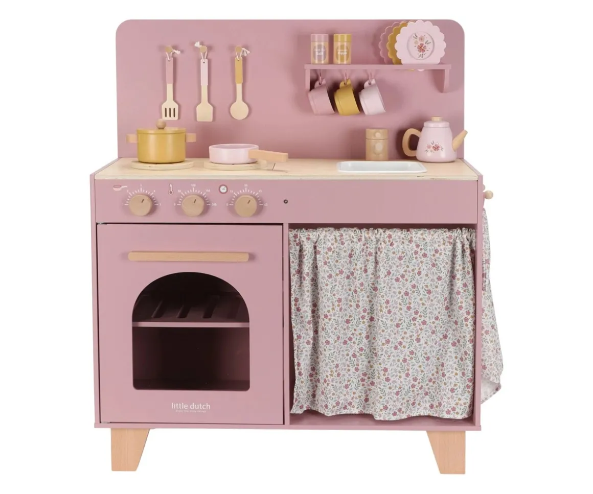 Cocina de Madera Rosa FSC