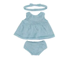 Conjunto Punto Vestido y Diadema 38 cm