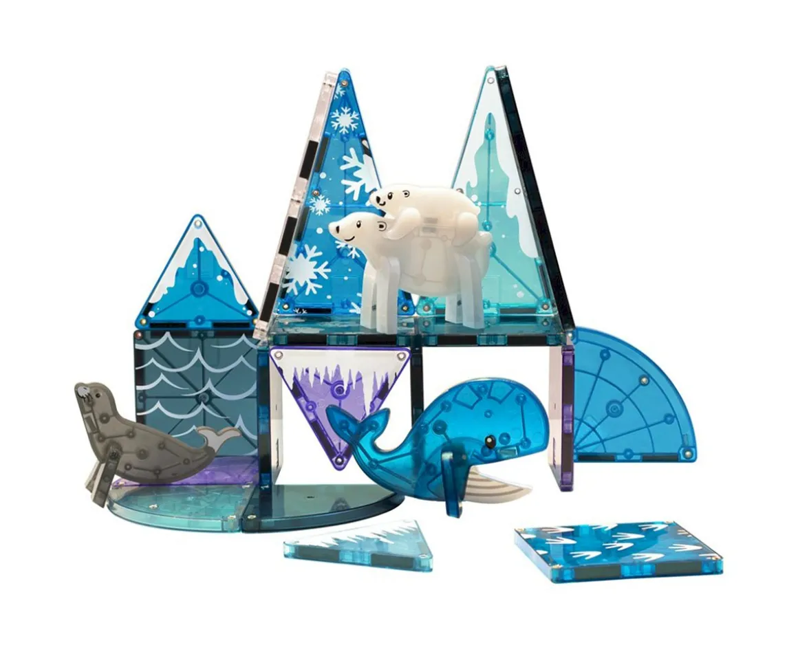 Construcción Animales del Ártico 25pcs