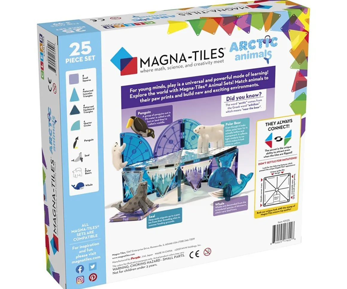 Construcción Animales del Ártico 25pcs