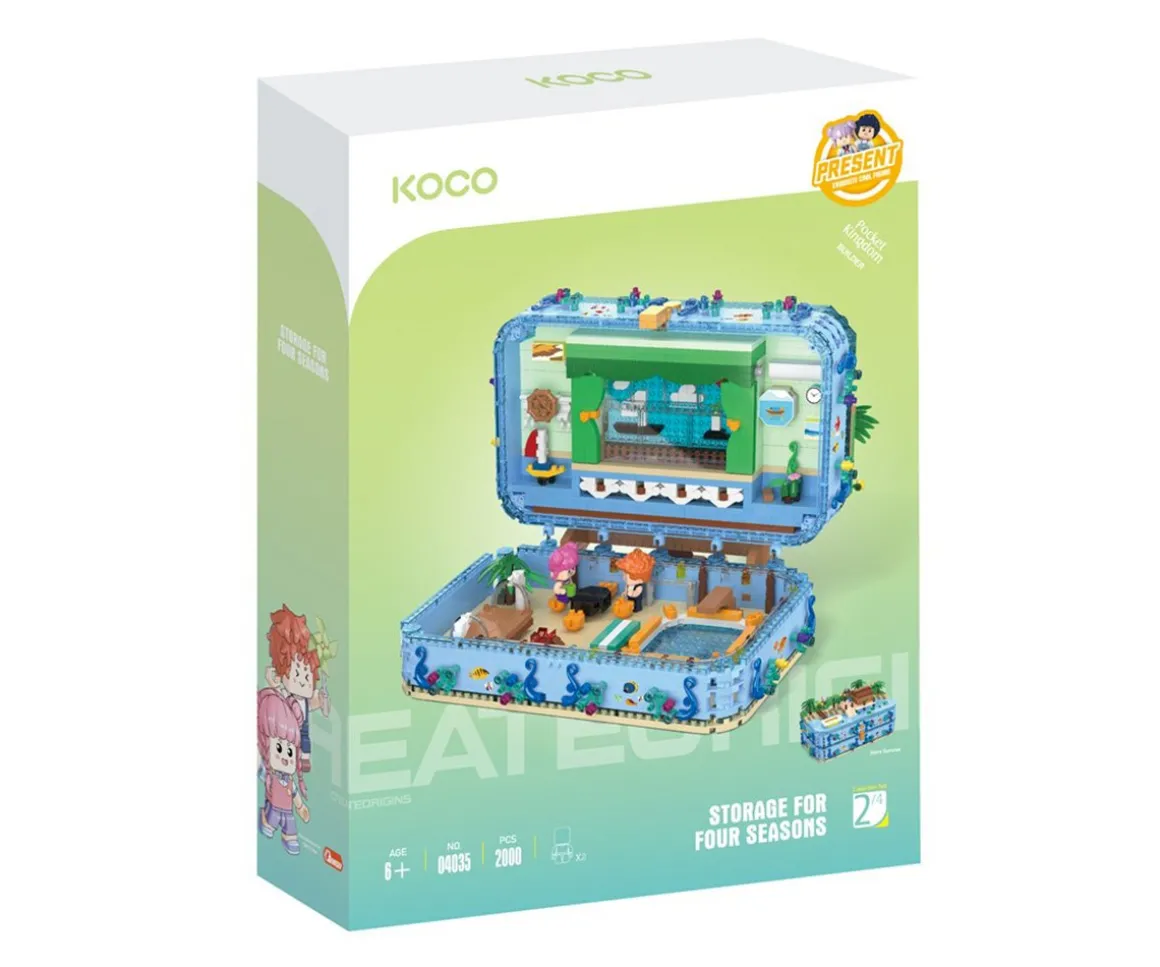 Construcción Mini KOCO Un Verano Abrasador 2000 Piezas
