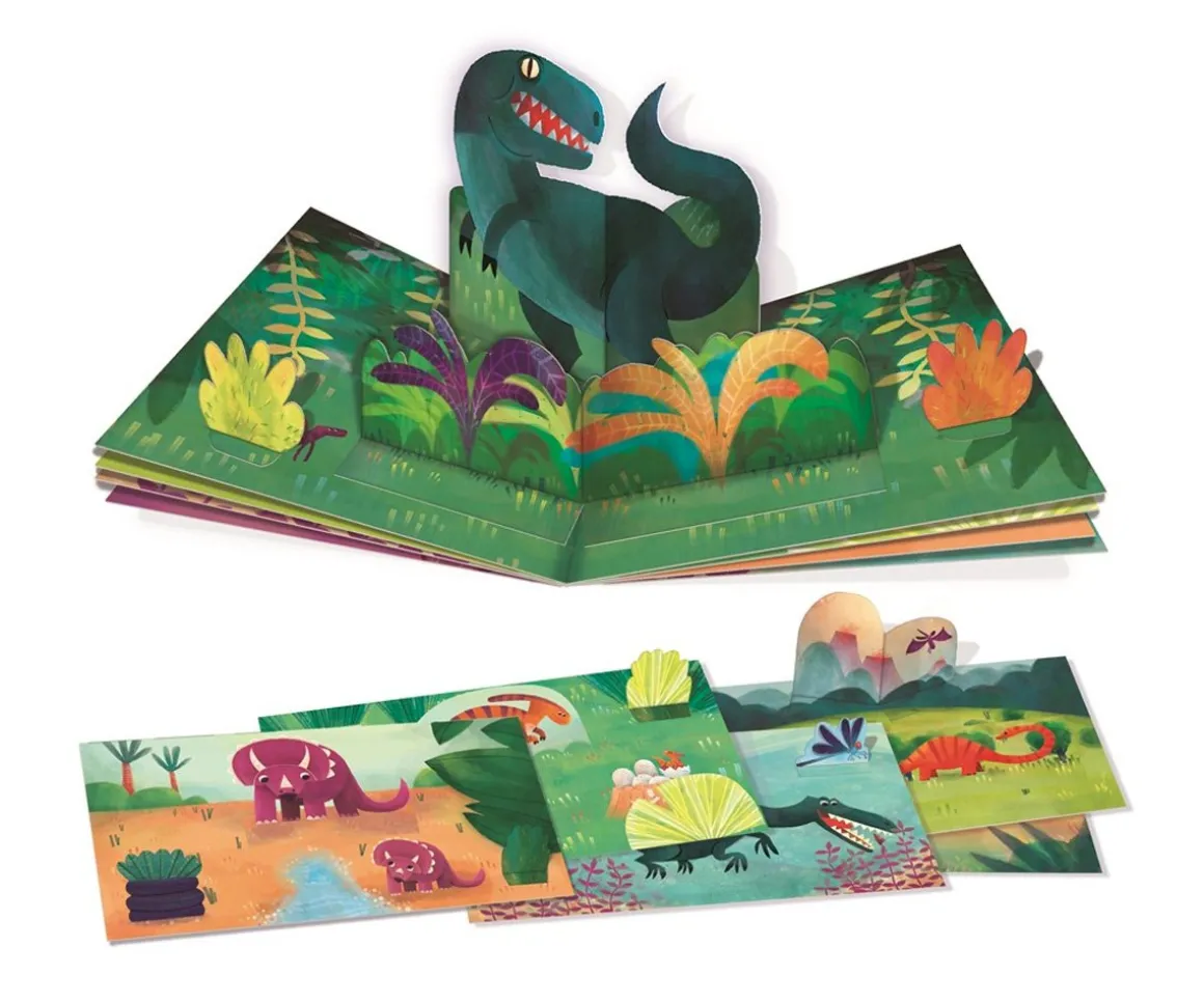 Crea Tu Pop-Up Dinosaurios