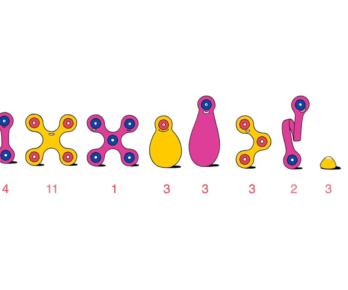 Crew Pack -Pink / Yellow 30 Piezas