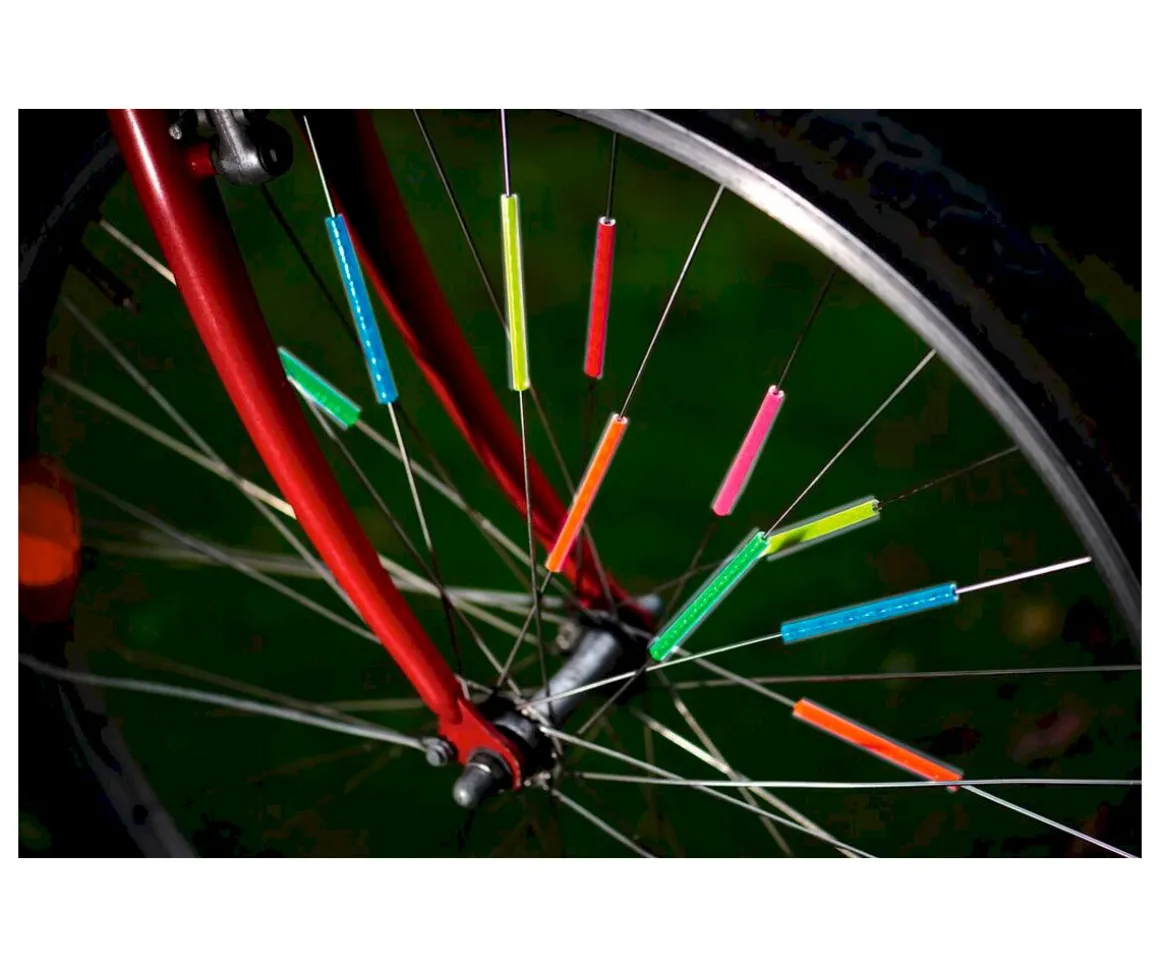 Decoración para Radios Bicicleta Tubos Colores