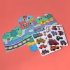 Desplegable de Pegatinas Reutilizables Omy Montessori ¡Vroom Vroom!