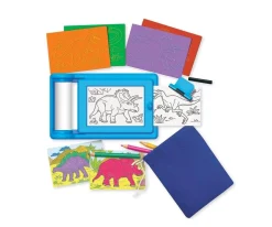 Dinosaur Rub Art studio