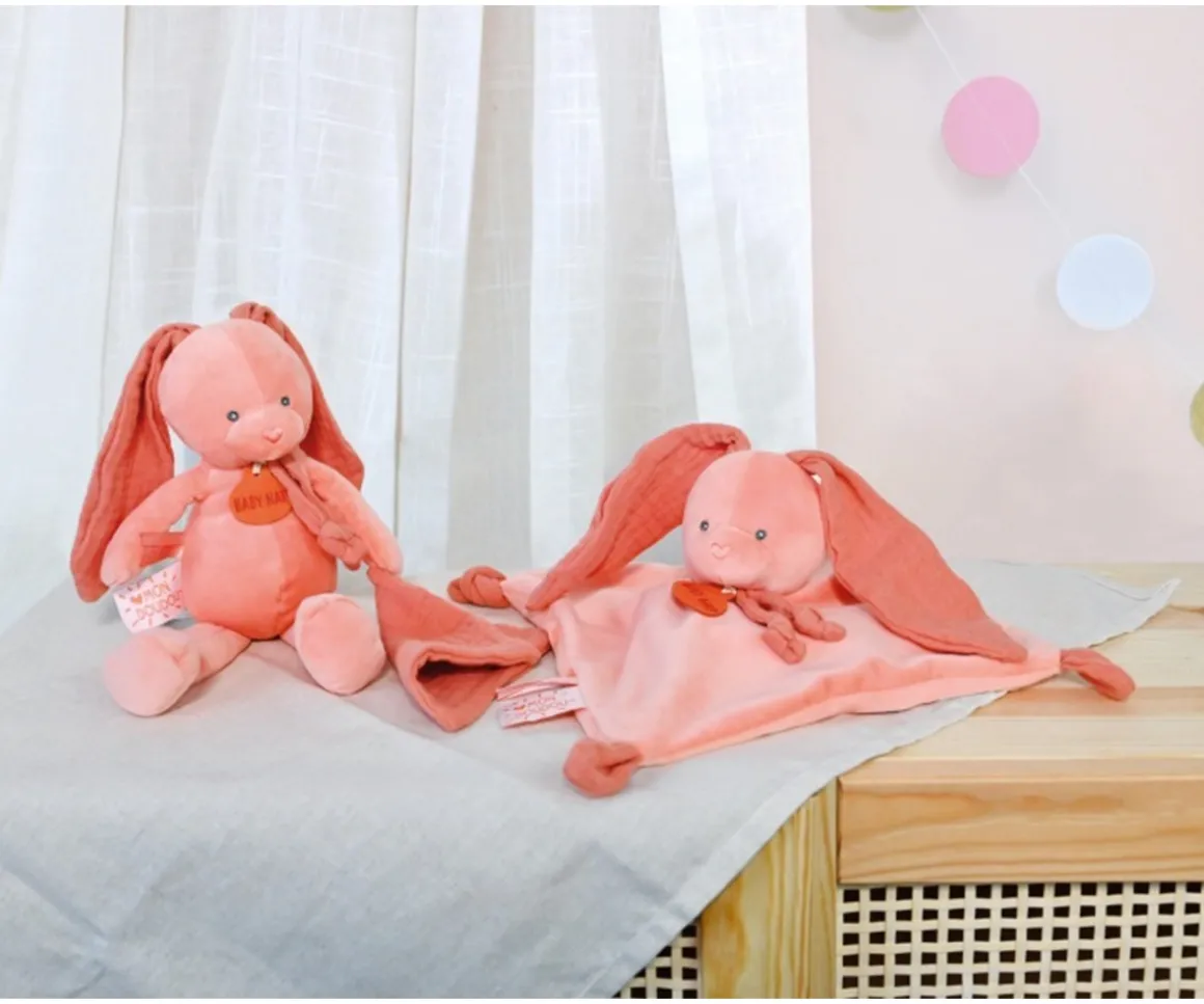 Doudou Conejo Terracota Personalizable