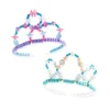 Duo de Tiaras Azul-Rosa