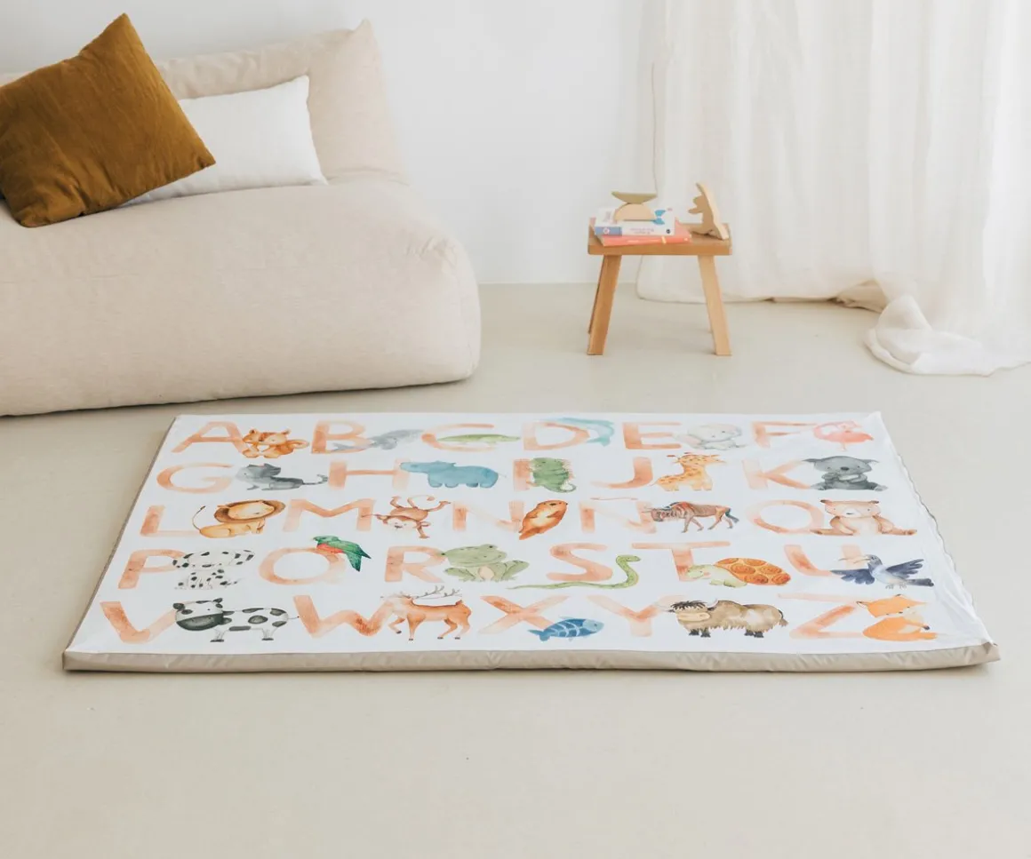 Enrollagateo Maxi ABC con Arco y Muñecos Sensoriales