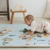 Enrollagateo Simple Estampado Mapa Mundi