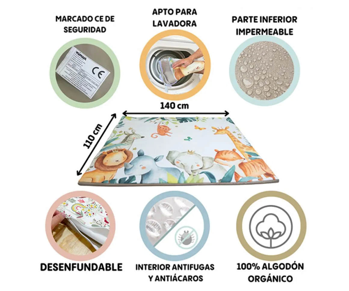 Enrollagateo Simple Estampado Maxi ABC