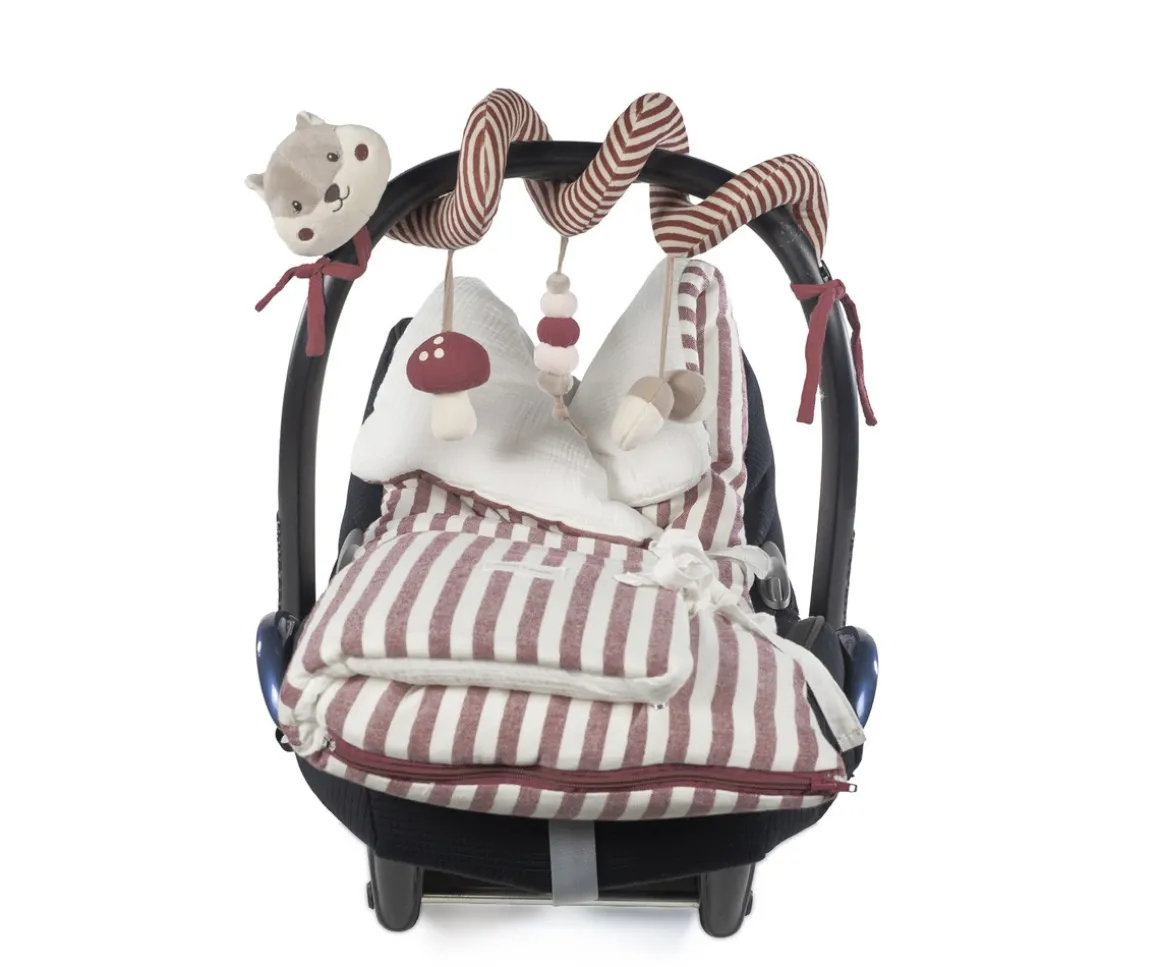 Espiral de Actividades Ardilla Cherry Rayas