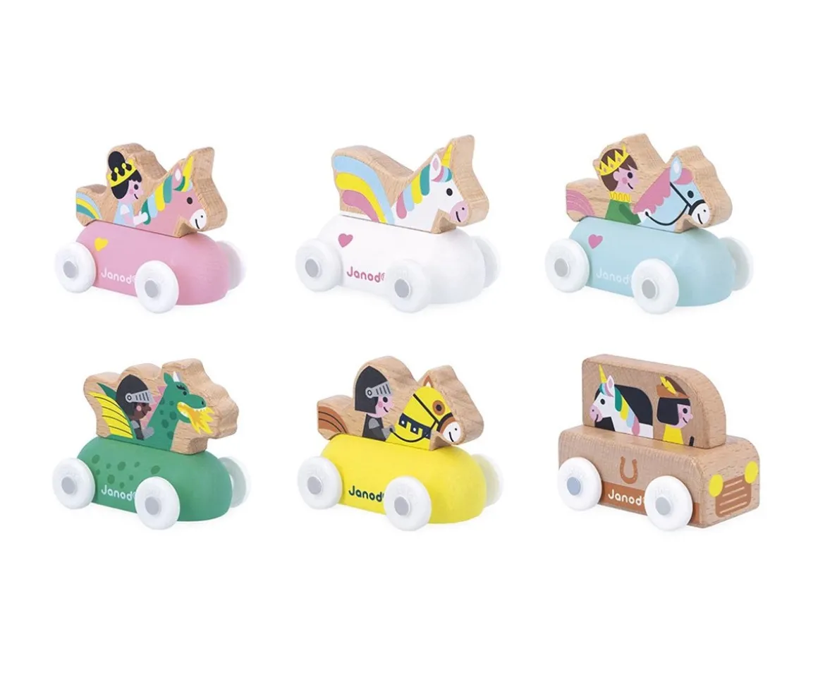 Furgoneta Unicornio de Madera Reino Encantado Cross Roads Blanco