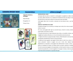 Juego de Cartas Spooky Boo!