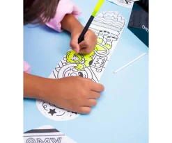 Juego Omy para Inflar y Colorear Cohetes
