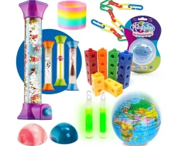 Kit de Juguetes Sensoriales Antiestrés 128 Piezas