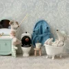 Lavabo Aparador con Espejo para Ratón Mint