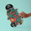 Libro de Actividades con Pegatinas Dino