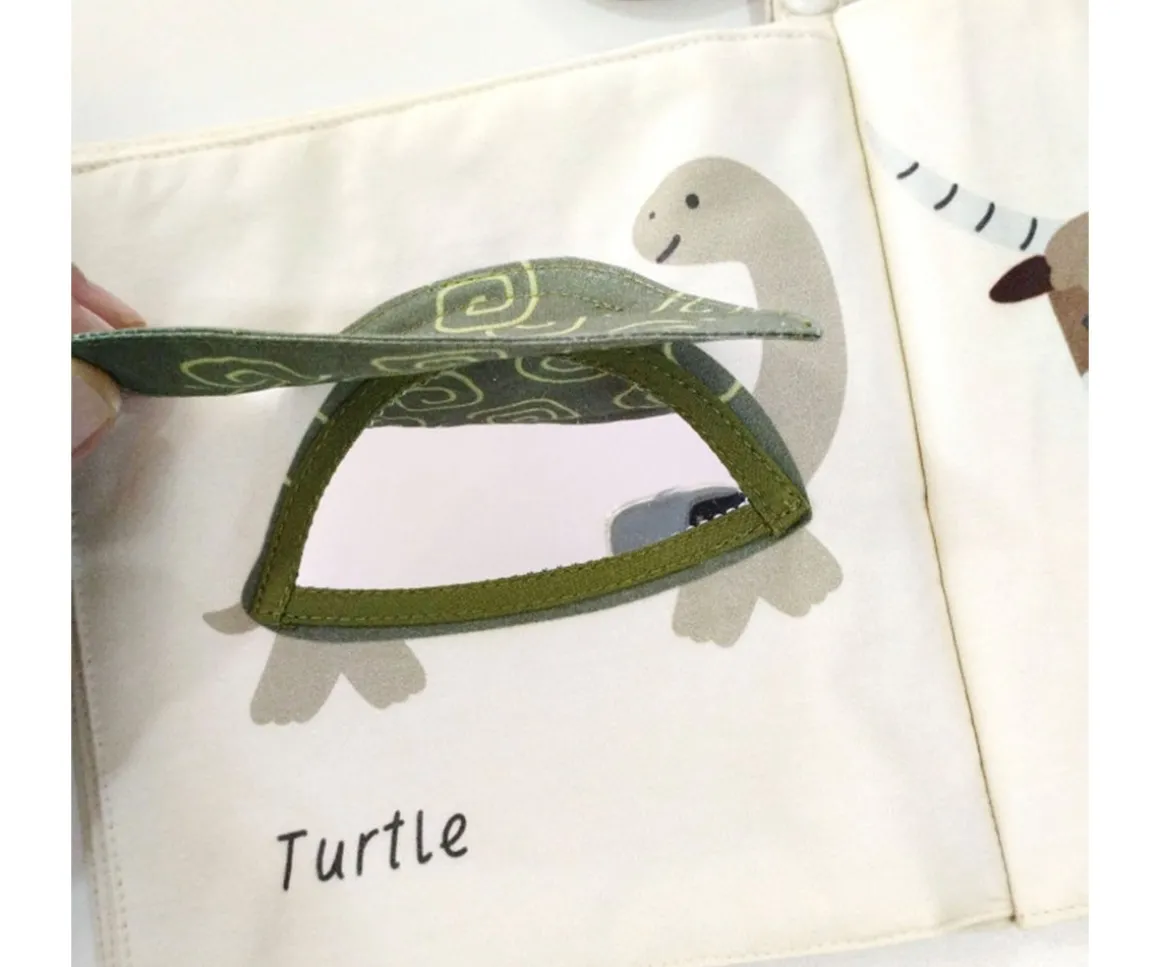 Libro de Tela y Texturas Animales Salvajes