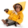 Lola La Chimpancé Reborn con Trenca Mostaza