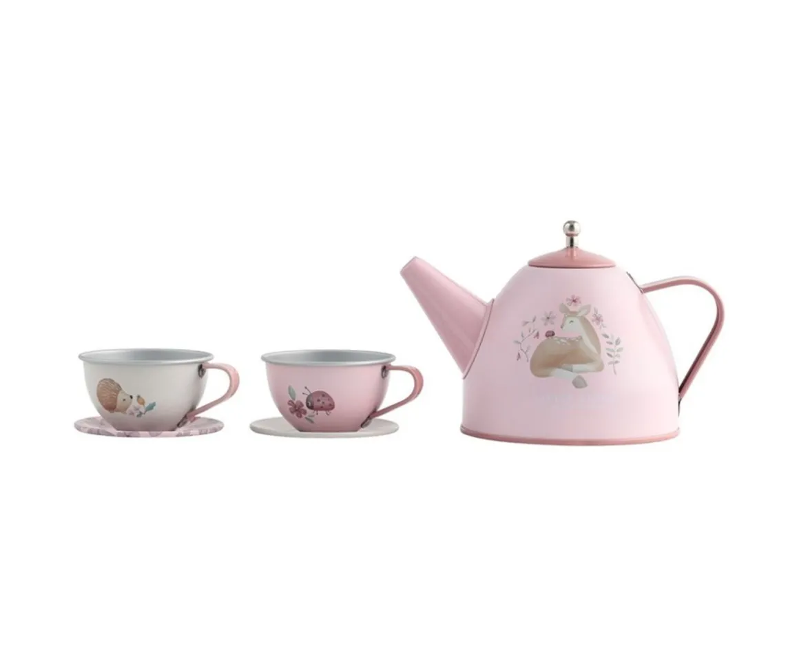 Maleta con Set de Té Fairy Garden