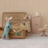 Mamá y Papá Ratón en Caja de Cigarros