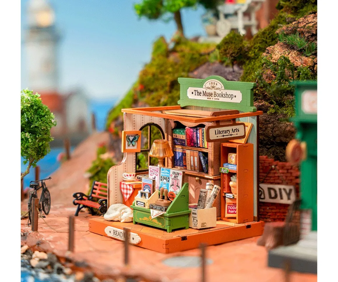 Maqueta en Miniatura The Muse Bookshop
