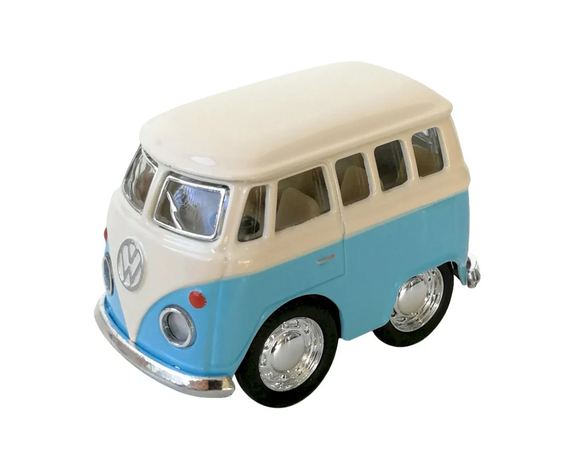 Mini Furgoneta Volkswagen Juguete Azul