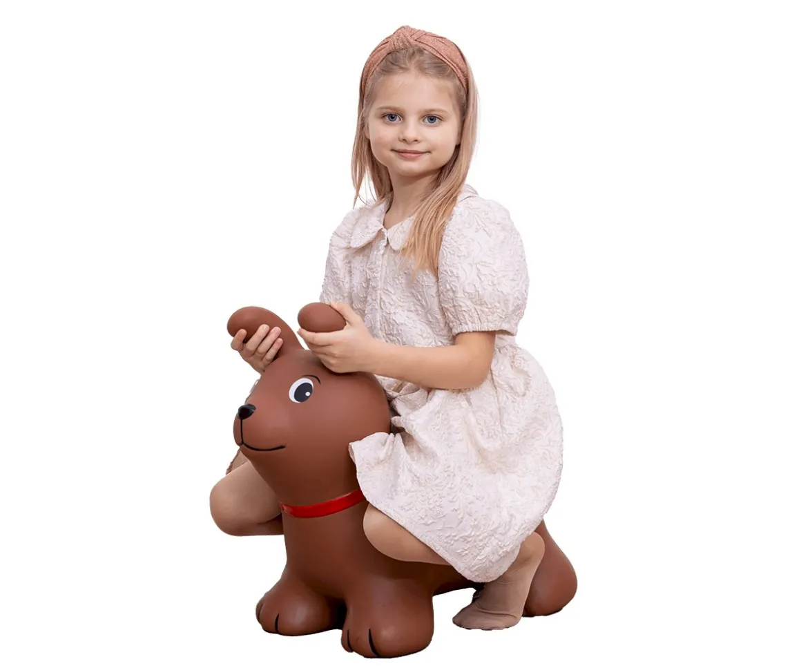 Mi primer Jumpy Dog Brown