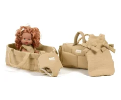 Mochila Portabebé Latte para Muñecos